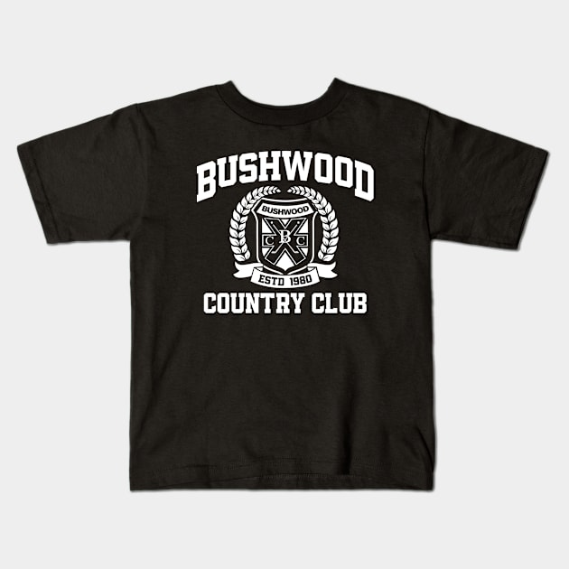 Bushwood Country Club Logo Kids T-Shirt by Ahana Hilenz